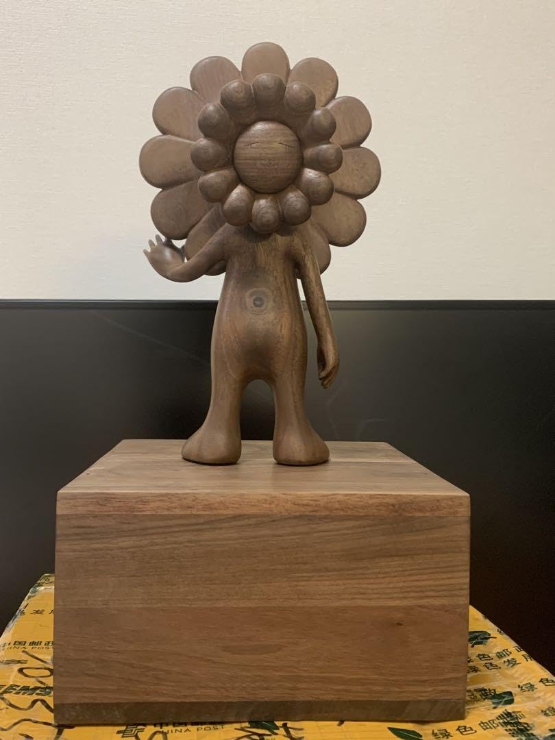 Amazon.co.jp: KAIKAIKIKI 村上 隆 お花ちゃん FLOWERIAN WOOD 木